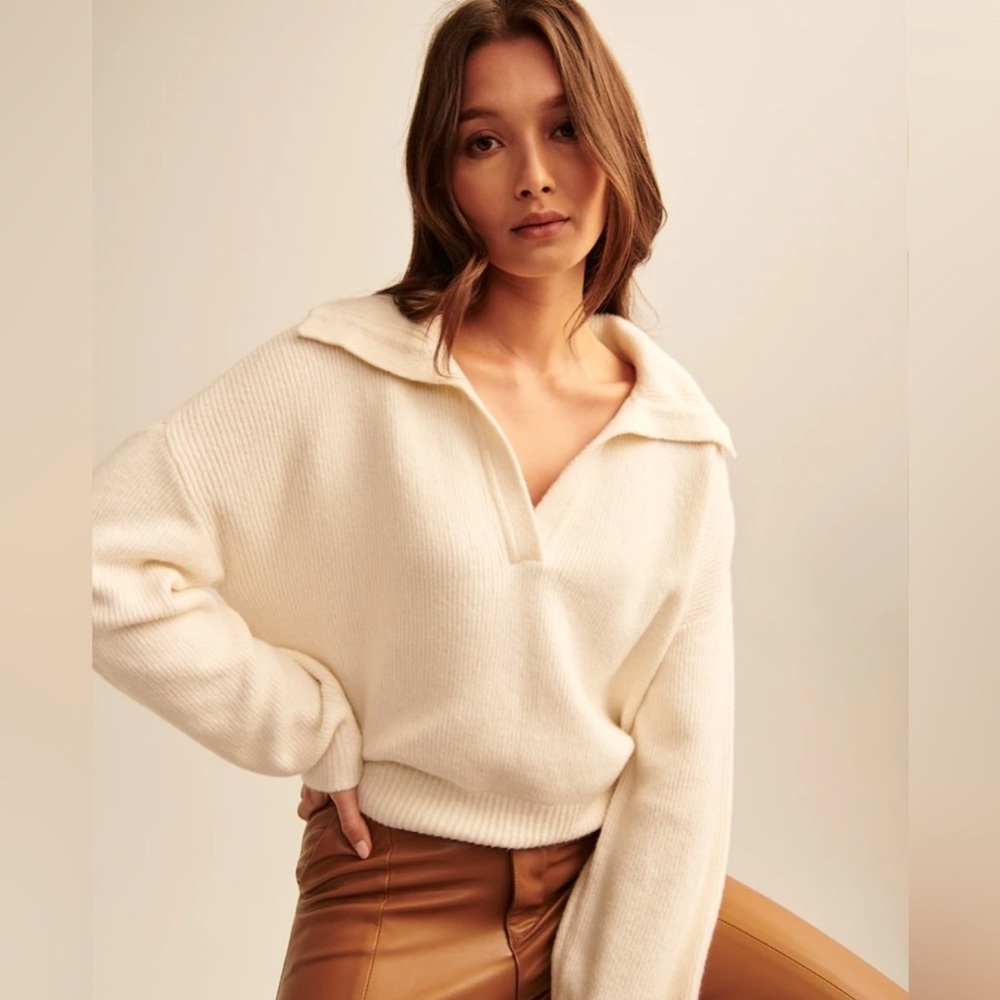 Elegant Cream Sweater